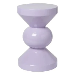 Xenos Bijzettafel diabolo - lila - ø33x50 cm- Bijzettafels