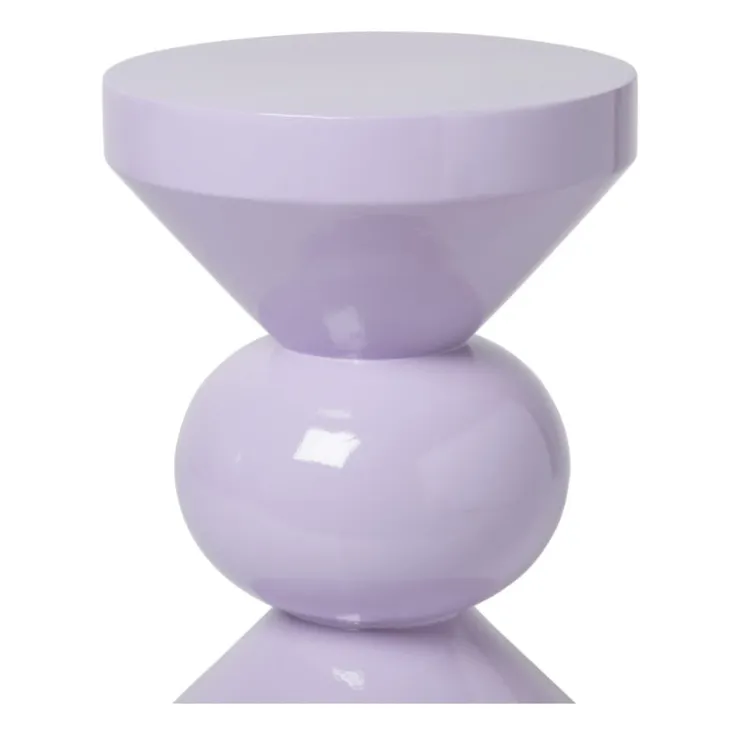 Xenos Bijzettafel diabolo - lila - ø33x50 cm- Bijzettafels