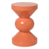 Xenos Bijzettafel diabolo - peach - ø33x50 cm- Bijzettafels