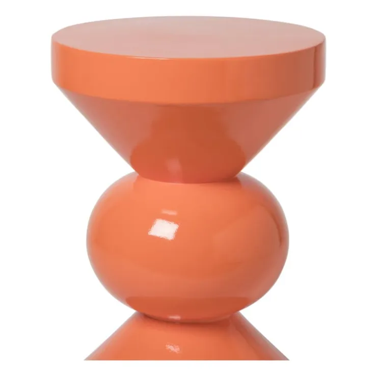 Xenos Bijzettafel diabolo - peach - ø33x50 cm- Bijzettafels