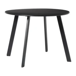 Xenos Bijzettafel Diego klein - zwart - ø60x46 cm- Bijzettafels