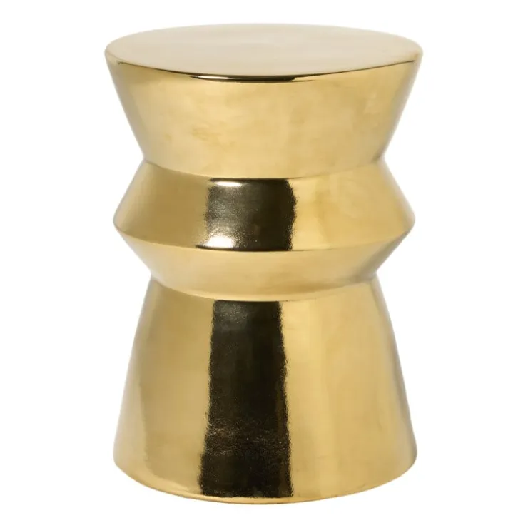 Xenos Bijzettafel gold - goudkleurig - ø33x44 cm- Bijzettafels
