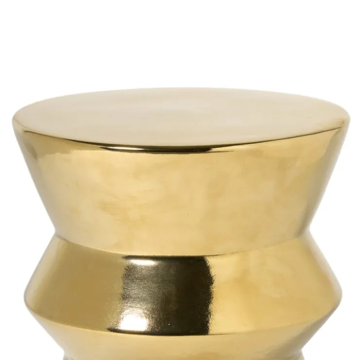 Xenos Bijzettafel gold - goudkleurig - ø33x44 cm- Bijzettafels
