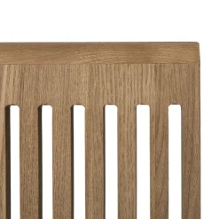 Xenos Bijzettafel Japandi groot - bruin - 40x42x35 cm- Bijzettafels