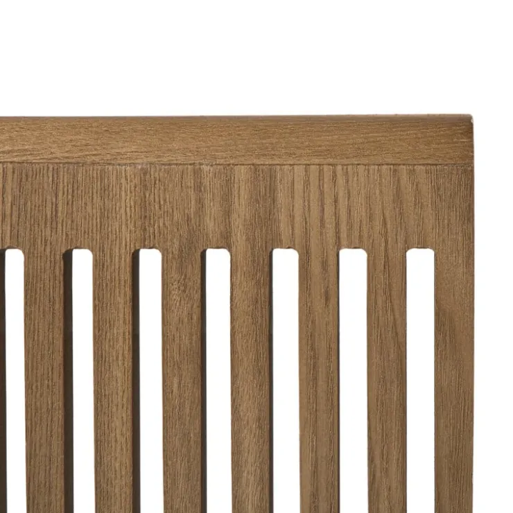 Xenos Bijzettafel Japandi klein - bruin - 34x34x29 cm- Bijzettafels