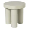 Xenos Bijzettafel Karlstad klein - ø40x40 cm - grijs- Bijzettafels