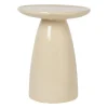Xenos Bijzettafel Paris - beige - ø36x46 cm- Bijzettafels