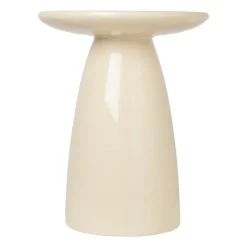 Xenos Bijzettafel Paris - beige - ø36x46 cm- Bijzettafels
