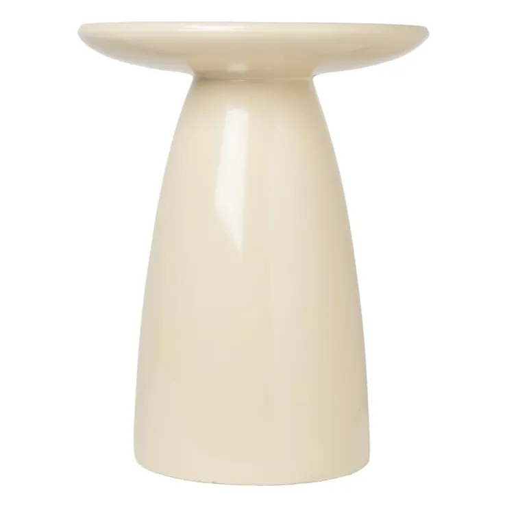 Xenos Bijzettafel Paris - beige - ø36x46 cm- Bijzettafels