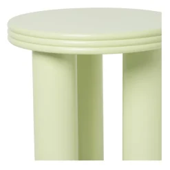 Xenos Bijzettafel Stockholm - groen - ø40x45 cm- Bijzettafels