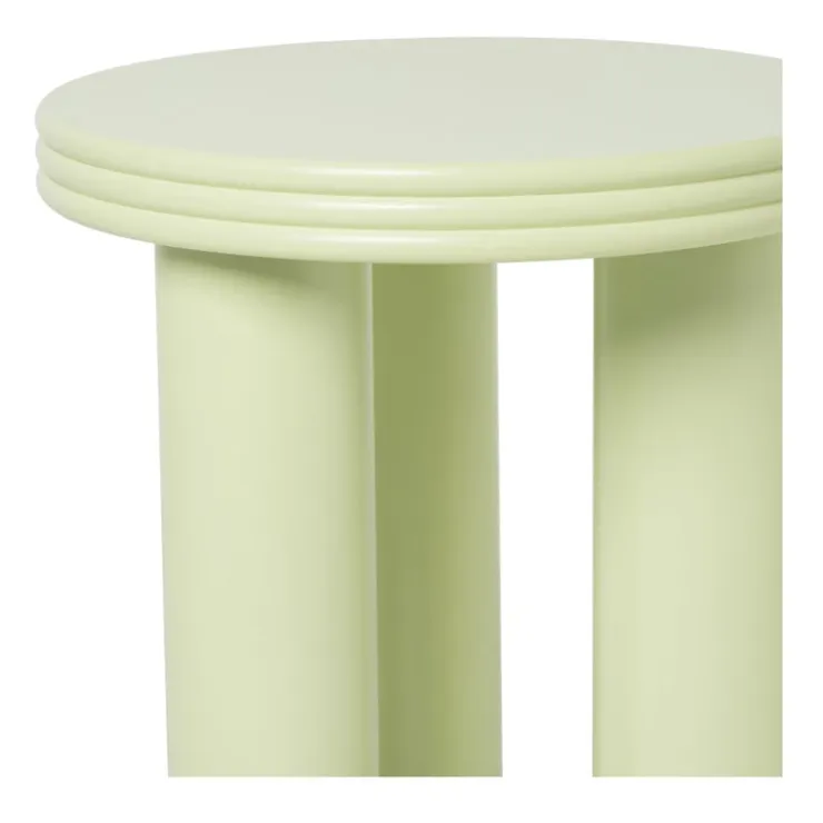 Xenos Bijzettafel Stockholm - groen - ø40x45 cm- Bijzettafels