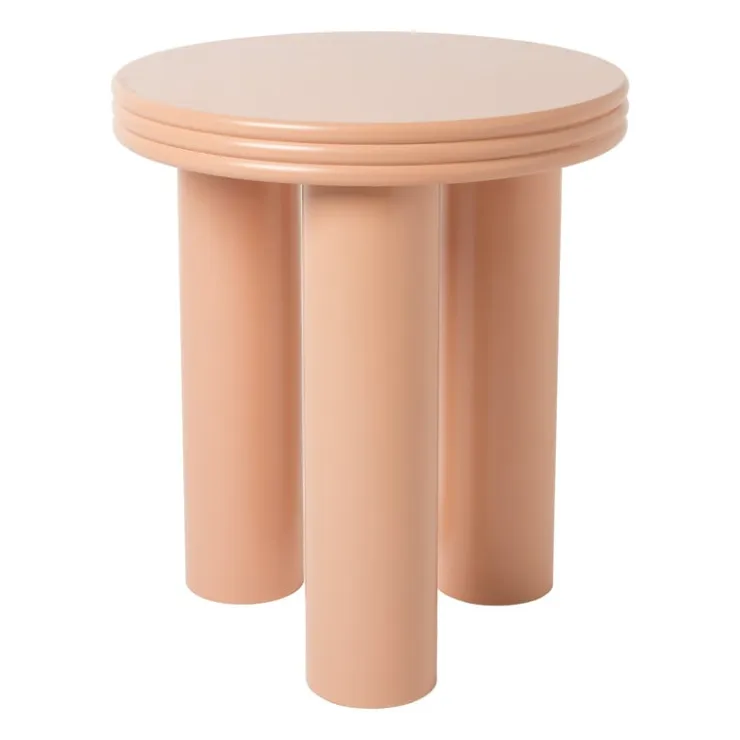 Xenos Bijzettafel Stockholm - peach - ø40x45 cm- Bijzettafels