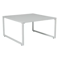Xenos Bijzettafel Tenerife - wit - ø64x35 cm- Bijzettafels