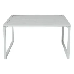 Xenos Bijzettafel Tenerife - wit - ø64x35 cm- Bijzettafels