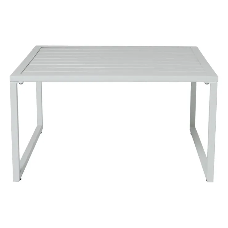 Xenos Bijzettafel Tenerife - wit - ø64x35 cm- Bijzettafels