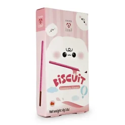 Xenos Biscuit stick - strawberry - 40 gram- Snoep