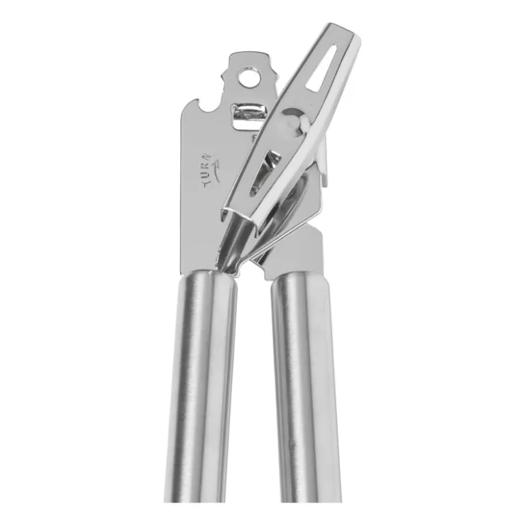 Xenos Blikopener London - zilverkleurig - 20 cm- Keukengerei