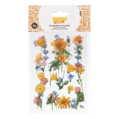 Xenos Bloemen stickers - set van 36- Knutselspullen