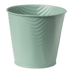 Xenos Bloempot patroon maat S - ø12x13 cm - groen- Plantenbakken|Bloempotten