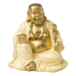 Xenos Boeddha mini - diverse varianten - goudkleurig- Boeddha Beelden|Decoratieve Beelden