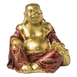 Xenos Boeddha mini - diverse varianten - goudkleurig- Boeddha Beelden|Decoratieve Beelden