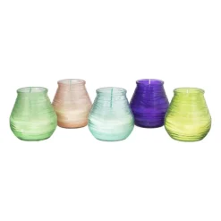 Bolsius lowboy kaars - aqua- Kaars In Glas