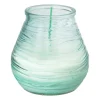 Bolsius lowboy kaars - blauw- Kaars In Glas