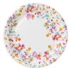Xenos Bord Confetti - set van 8 - ø23 cm- Wegwerpservies|Kinderfeestjes