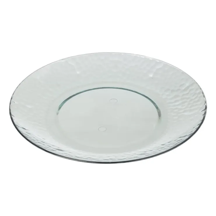 Xenos Bord dots - groen - ø20 cm- Buitenservies|Kinderservies