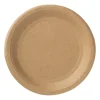 Xenos Bord kraftpapier - 10 stuks - 18,5 cm- Wegwerpservies|Buitenservies