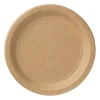 Xenos Bord kraftpapier - 10 stuks - 23,5 cm- Festivals|Wegwerpservies