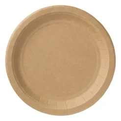 Xenos Bord kraftpapier - 10 stuks - 23,5 cm- Festivals|Wegwerpservies