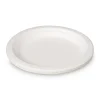 Xenos Borden bagasse - set van 8 - ø18 cm- Wegwerpservies