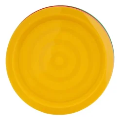 Xenos Bordjes - multikleur - kunststof - ø19 cm - set van 6- Buitenservies|Kinderservies