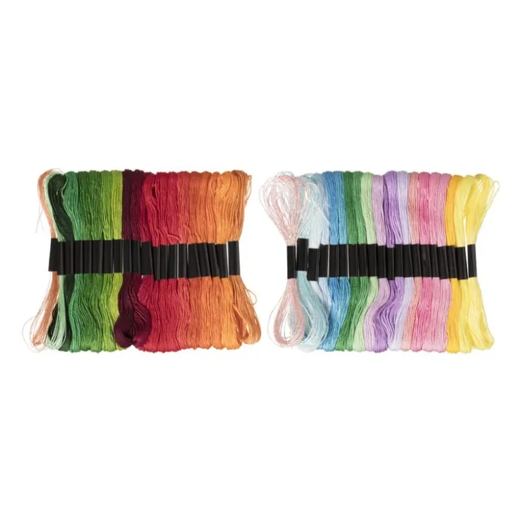 Xenos Borduurgaren - koele tinten - set van 20- Kerstcadeaus