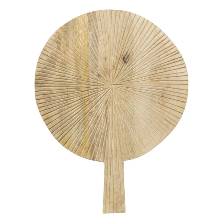 Xenos Borrelplank gestreept - rond - ø33 cm- Borrelplanken