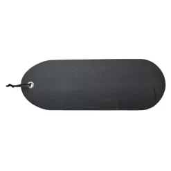Xenos Borrelplankje acacia ovaal zwart- 42x15 cm- Borrelplanken|Sushi Servies