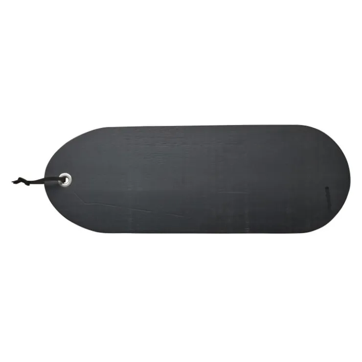 Xenos Borrelplankje acacia ovaal zwart- 42x15 cm- Borrelplanken|Sushi Servies