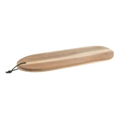 Xenos Borrelplankje Acacia ovaal - 42x15 cm- Borrelplanken