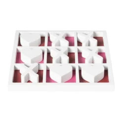 Xenos Boter, kaas en eieren LOVE - 2.5x21.5x21.5 cm- Spellen