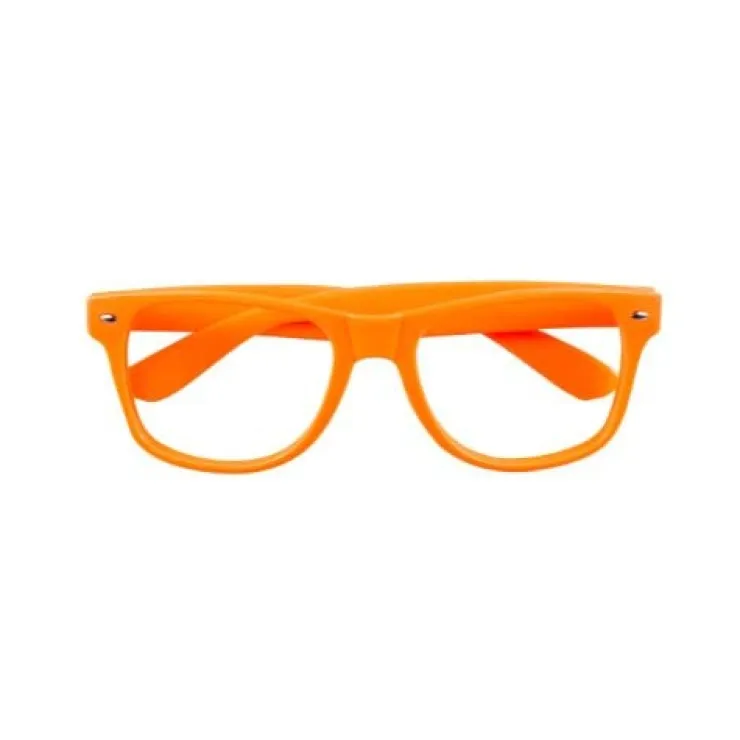 Xenos Bril - oranje- Verkleedaccessoires