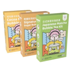 Xenos Bubble tea kit - matcha- Thee|Kerstcadeaus