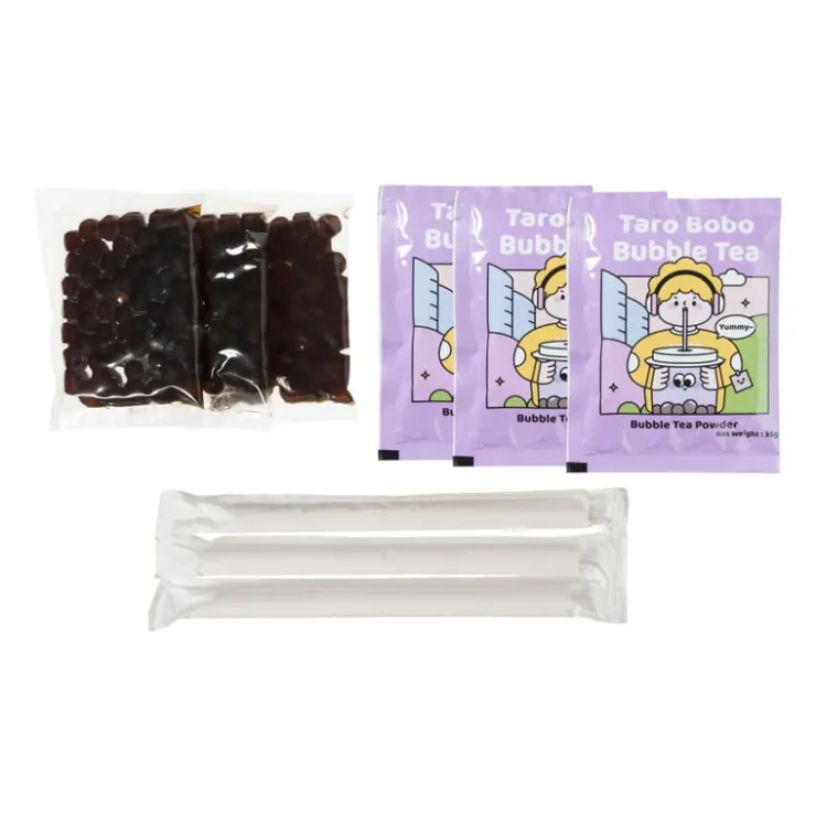 Xenos Bubble tea kit - taro bobo- Thee|Kerstcadeaus