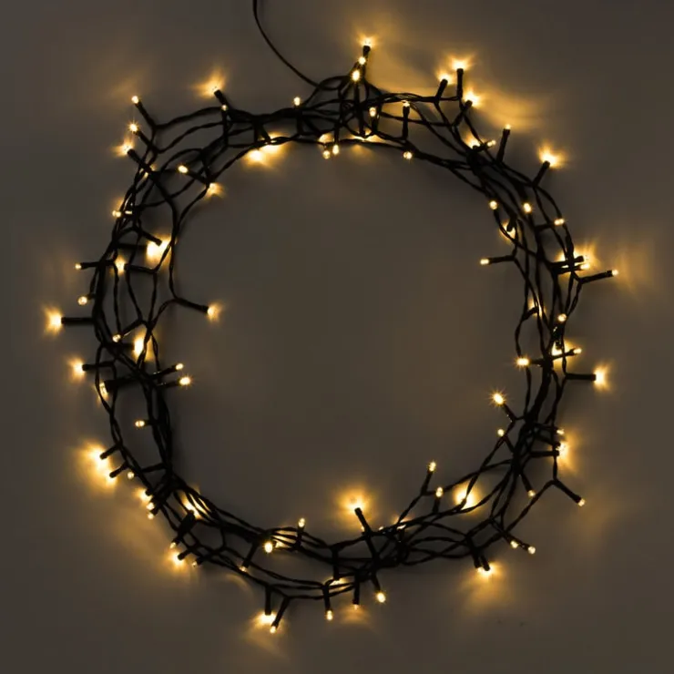 Xenos Buitenverlichting 80 LED - warm wit - 6 meter- Kerstverlichting