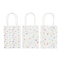 Xenos Cadeautasjes - papier - set van 3- Cadeautasjes