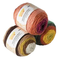 Xenos Cake garen mix - geel/groen - 100 gram - 200 meter- Garen