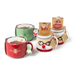 Xenos Cake in a mug chocolade - diverse varianten- Kerstcadeaus|Kerstmokken