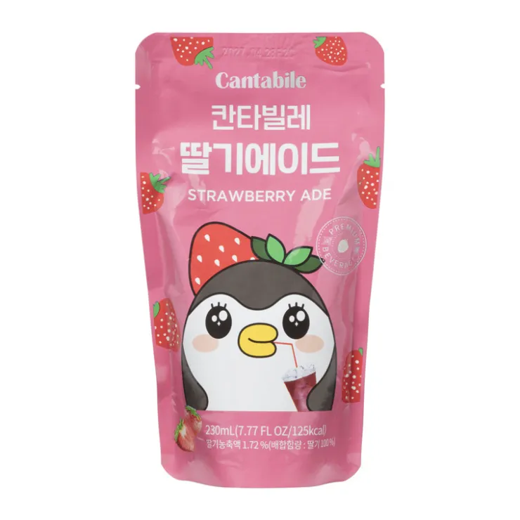 Xenos Cantabile - aardbei - 230 ml- Koude Dranken