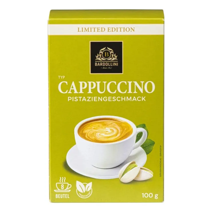 Xenos Cappuccino pistachesmaak - 100 gram- Koffie Accessoires