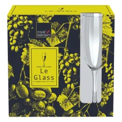 Xenos Champagne glazen - 180 ml - set van 6- Bruiloft|Glazensets